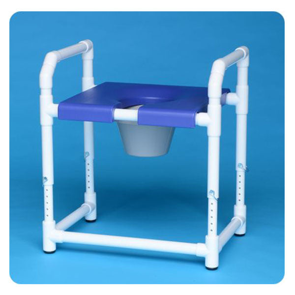 IPU Oversize Toilet Safety Frame with Pail