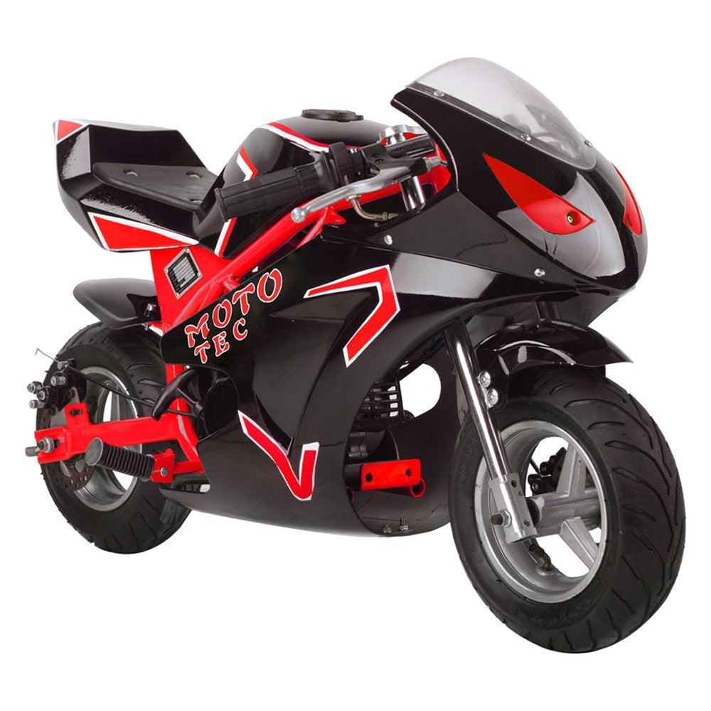 MotoTec 49cc 2-Stroke Gas Kids Pocket Rocket GT Bike