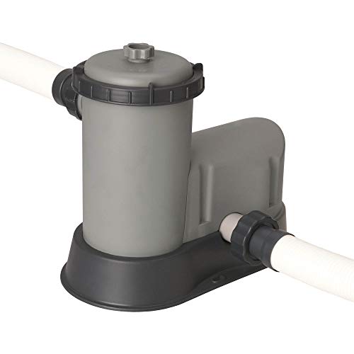 Bestway Power Steel Swim Vista 16x4 Foot Above Ground Swimming Pool Set w/Pump