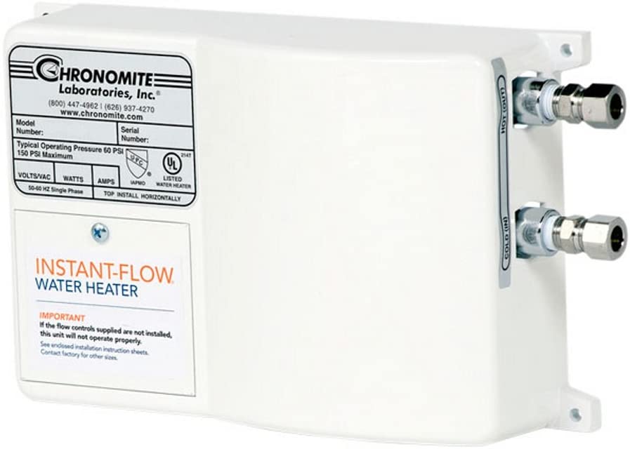 Chronomite SR-30L/120 Instant-Flow Point of Use Electric Tankless Water Heater New