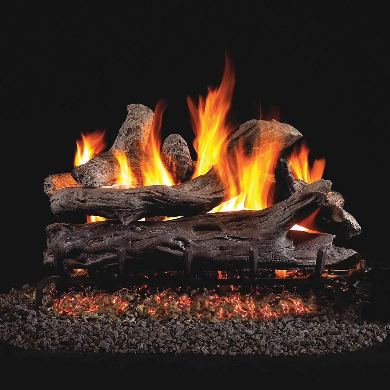 Real Fyre 30 Inch Coastal Driftwood See-Thru Log Set