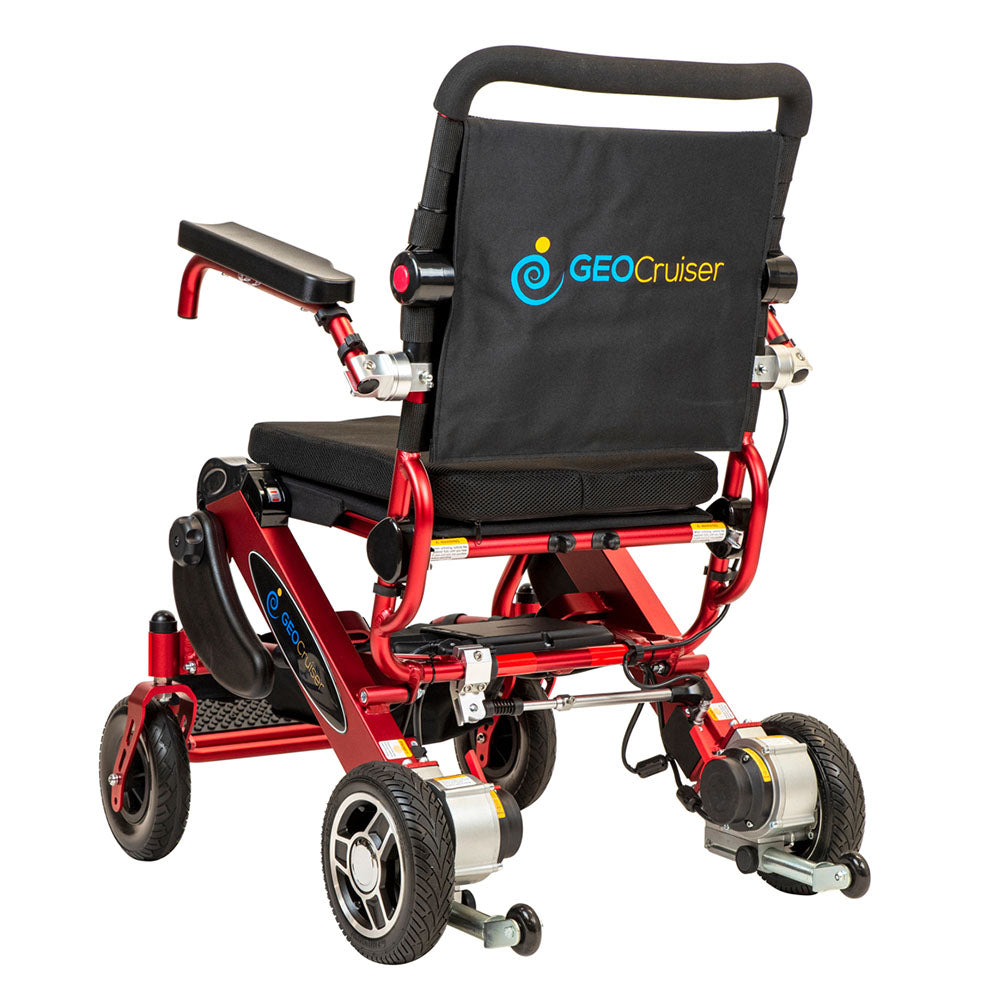 Geo Cruiser DX Lightweight Foldable Electric Wheelchair