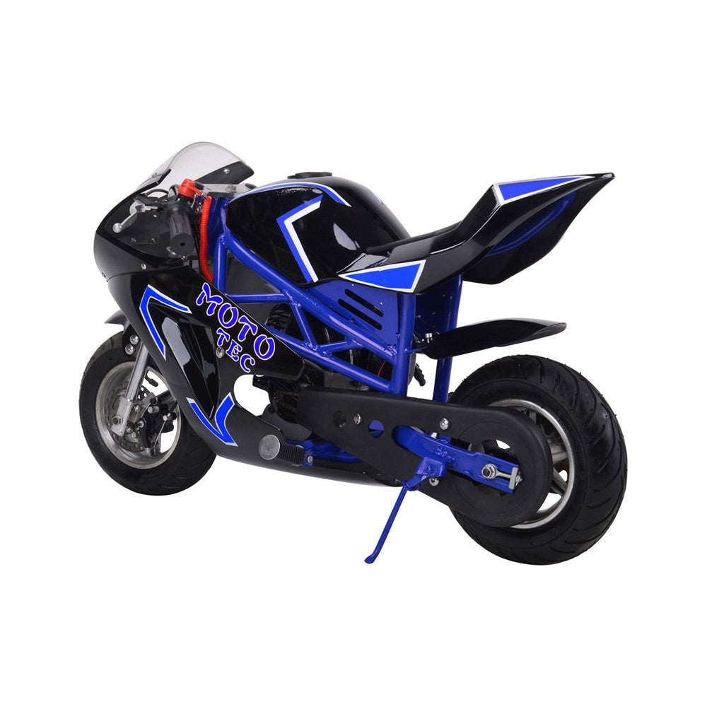 MotoTec 49cc 2-Stroke Gas Kids Pocket Rocket GT Bike