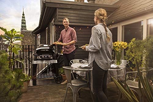 Weber 85012001 Pulse 2000 Cart Electric Grill, Black