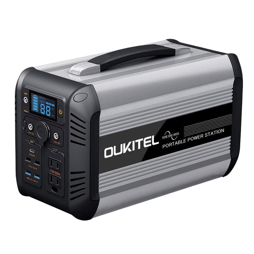 Oukitel CN505 614Wh Portable Power Station Solar Generator New