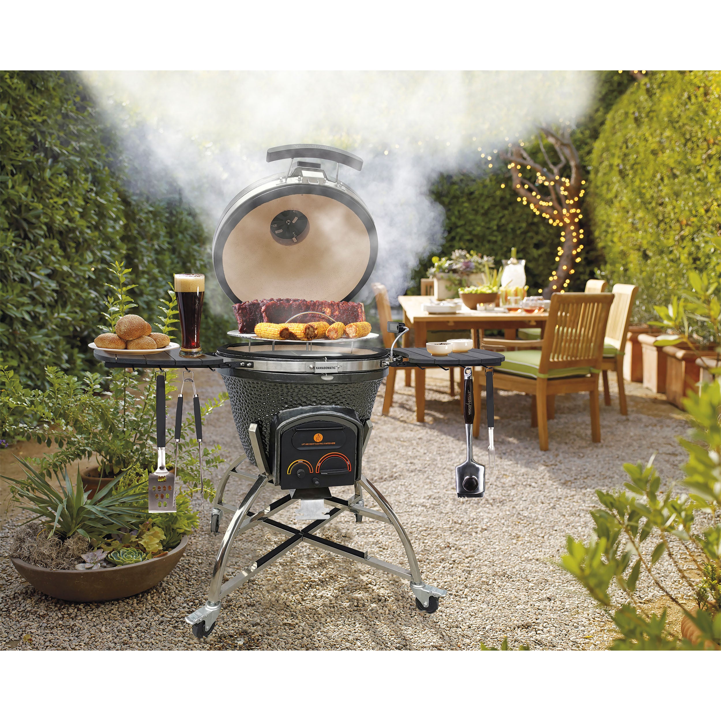Vision Grills Elite Series XD702 Maxis Ceramic Kamado Grill
