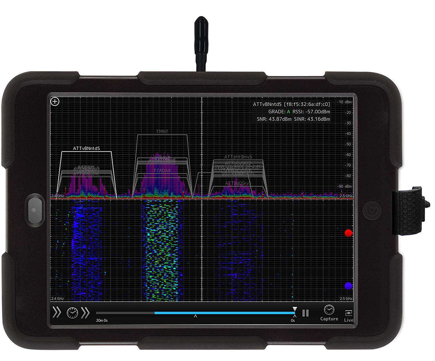 Oscium WiPry 2500x WiFi Spectrum Analyzer (iOS, Android, PC, Mac) New
