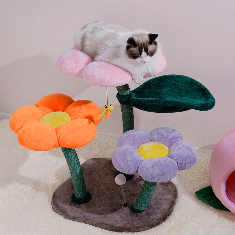 Bloomy Flower Cat Tree