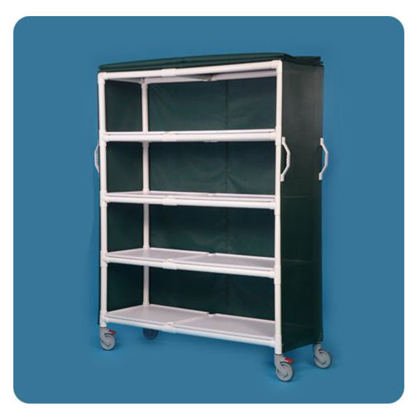 IPU 4-Shelf Extra Large Deluxe Linen Cart
