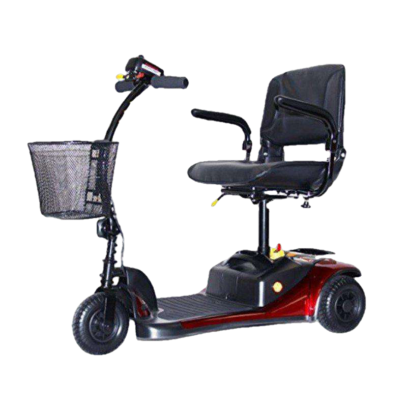 Shoprider GK83 Dasher 3 Wheel Portable Mobility Scooter New Red