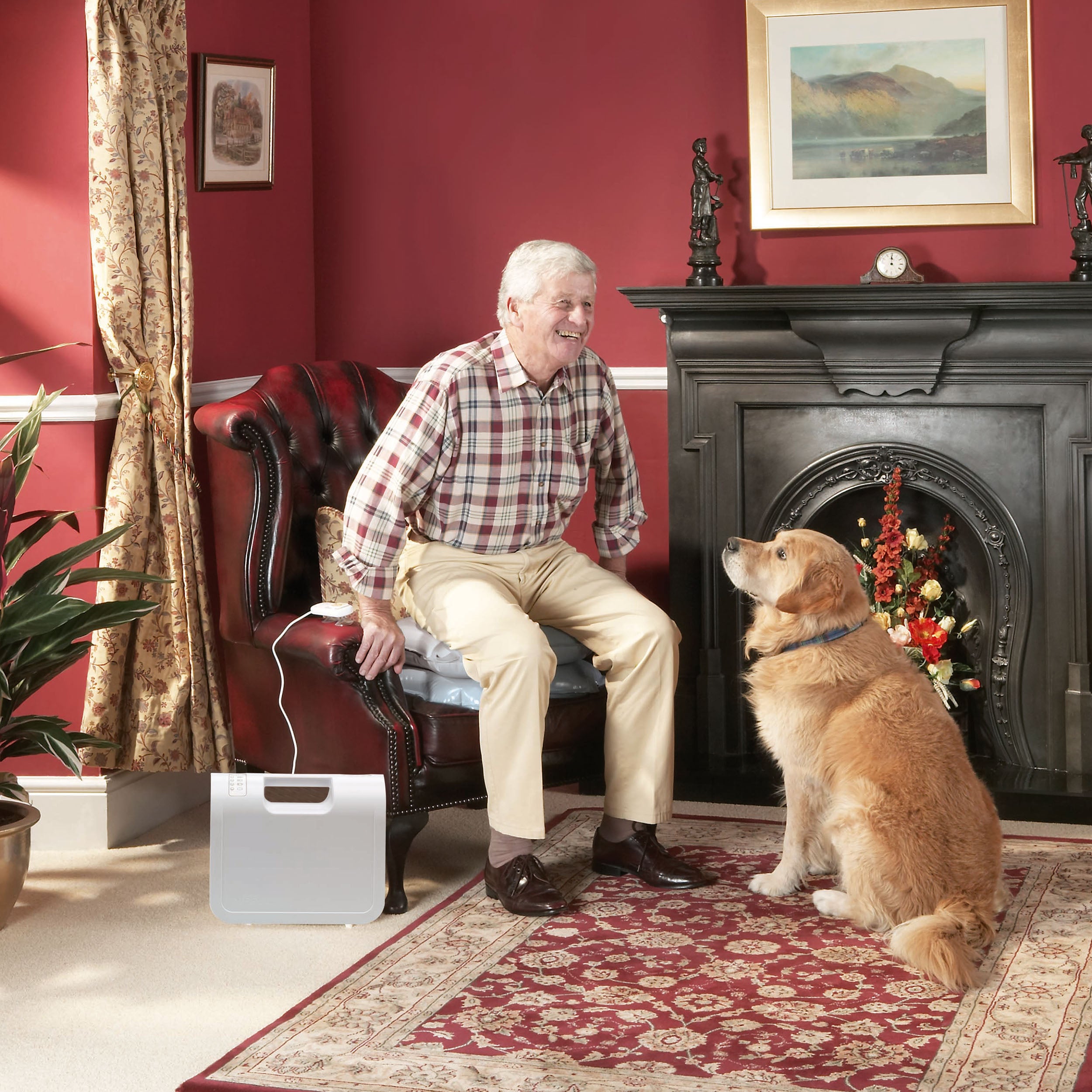 Mangar Raiser Lifting Cushion with Airflo 12 Compressor