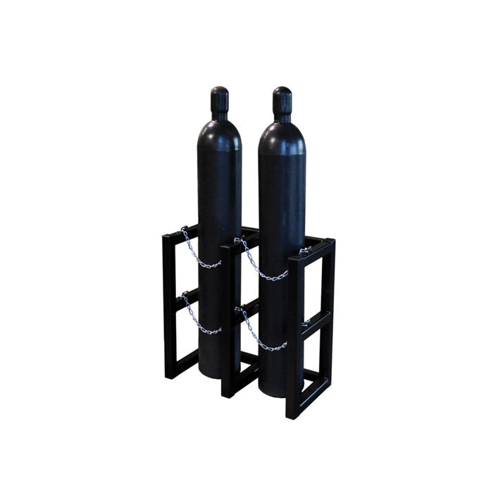 Justrite 2W X 1D Gas Cylinder Storage Rack | For 2 Cylinders