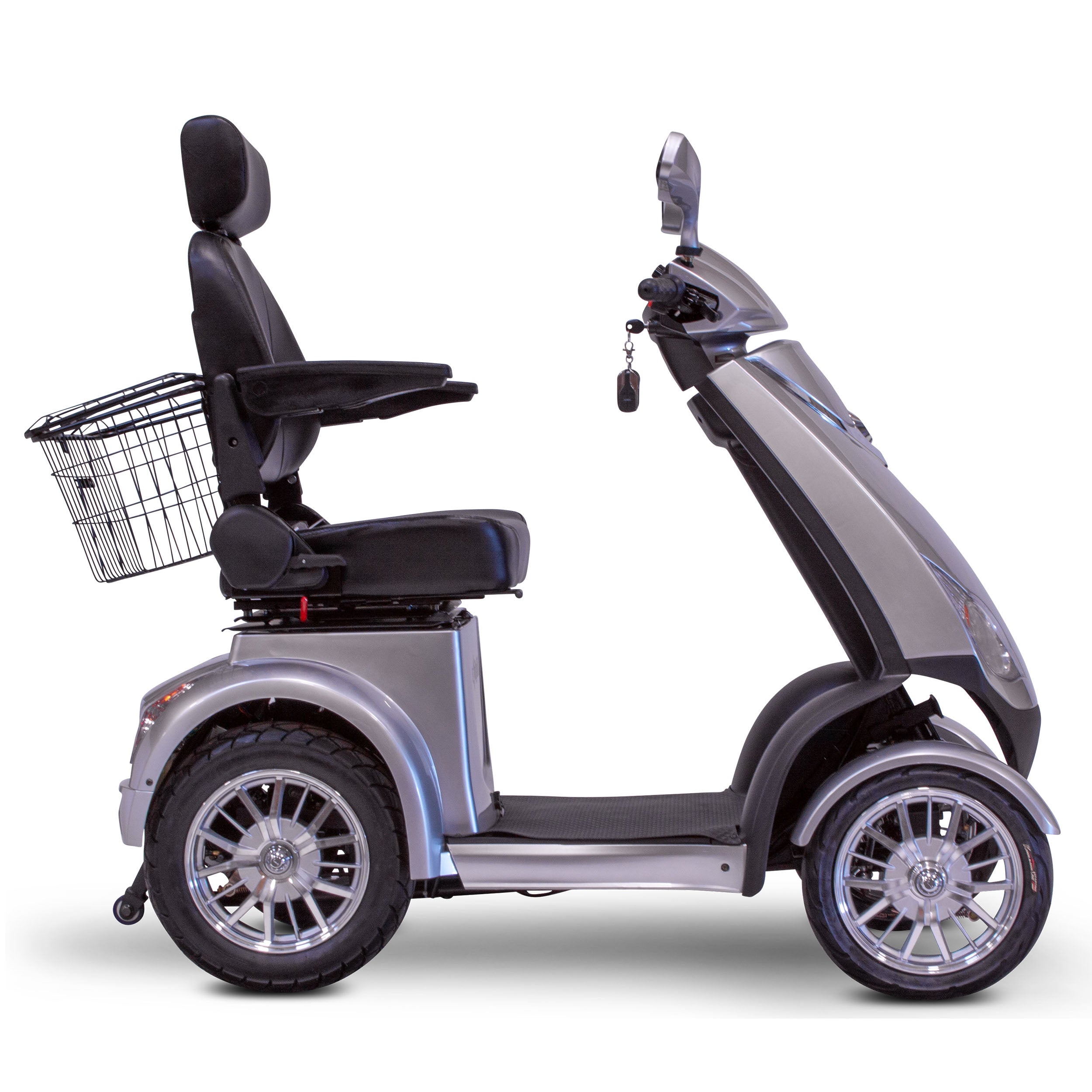 EWheels New & Improved EW-72 Scooter Heavy-Duty 4-Wheel Mobility Scooter