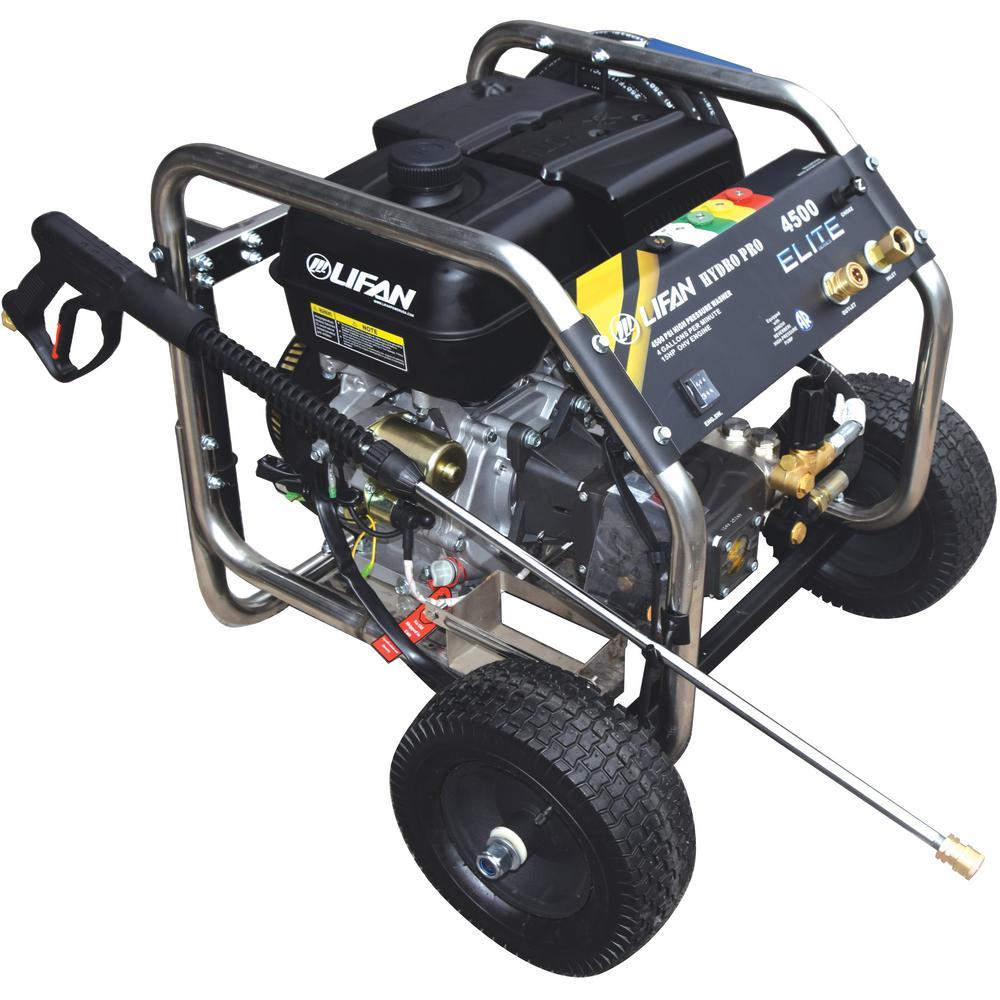 Lifan LFQ4515E-Elite Hydro Pro 4500 PSI 4 GPM Electric Start Pressure Washer New