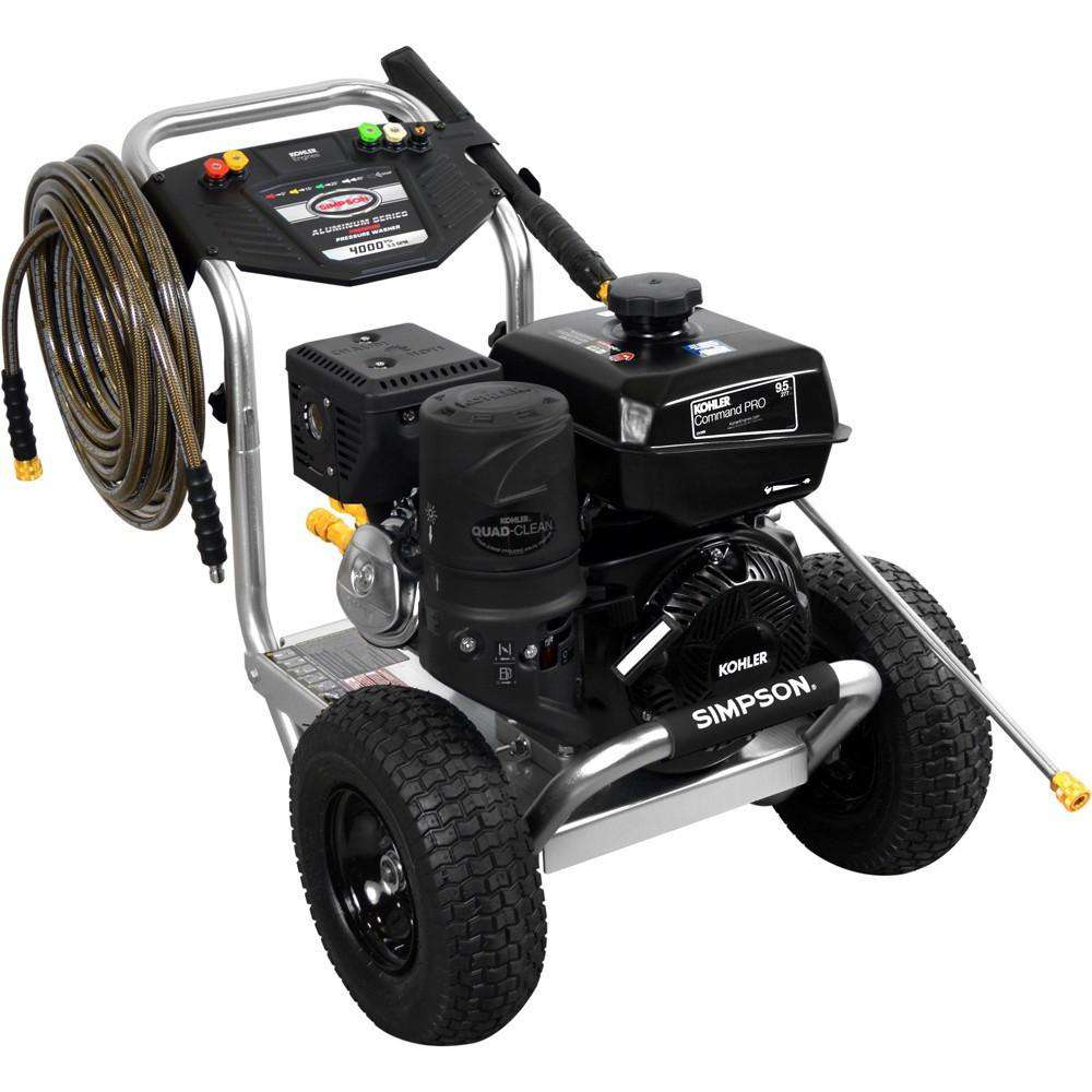 Simpson ALK4033 Aluminum 4000 3,3 GPM PSI Kohler CH395 Gas Pressure Washer New