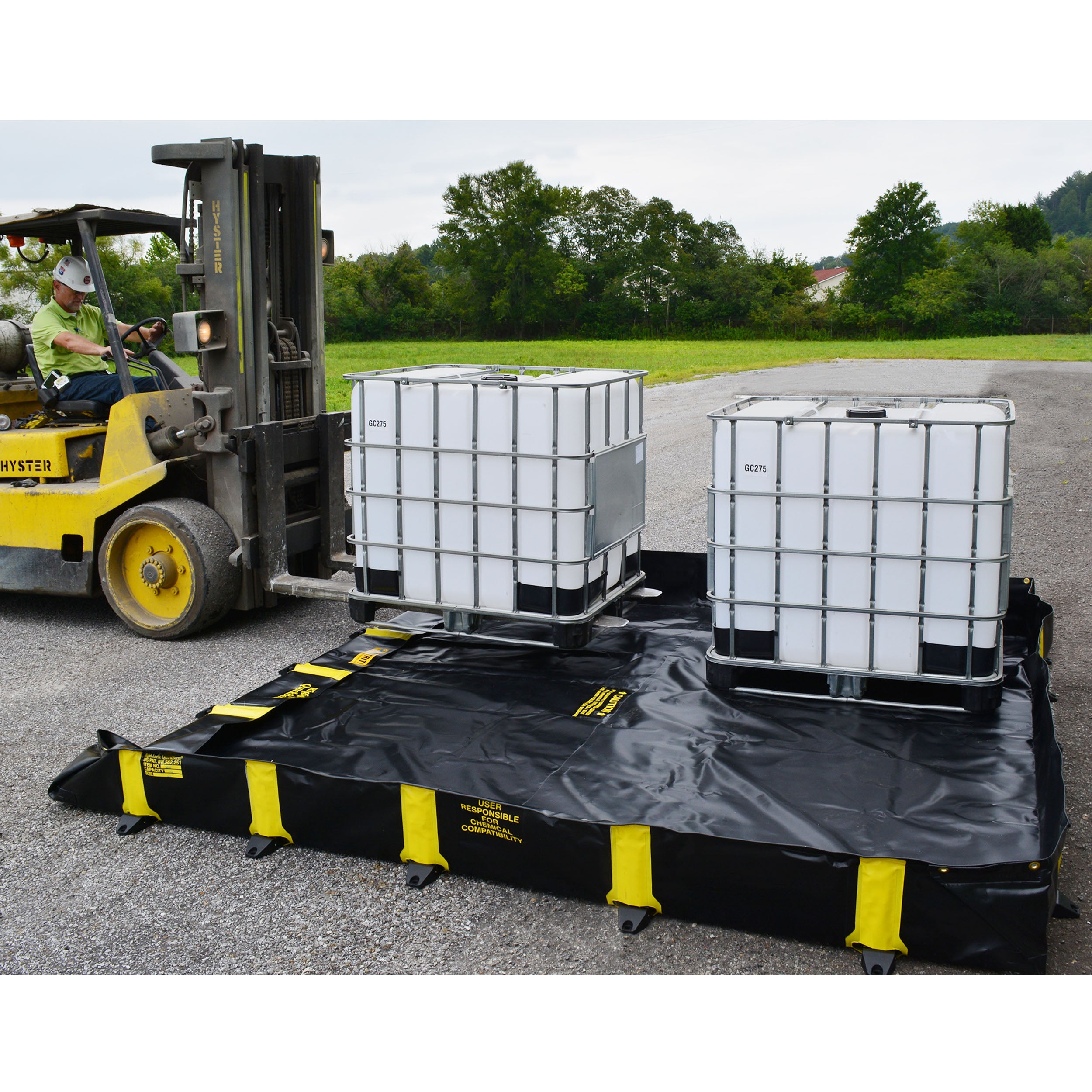 Justrite Rigid-Lock Quickberm®