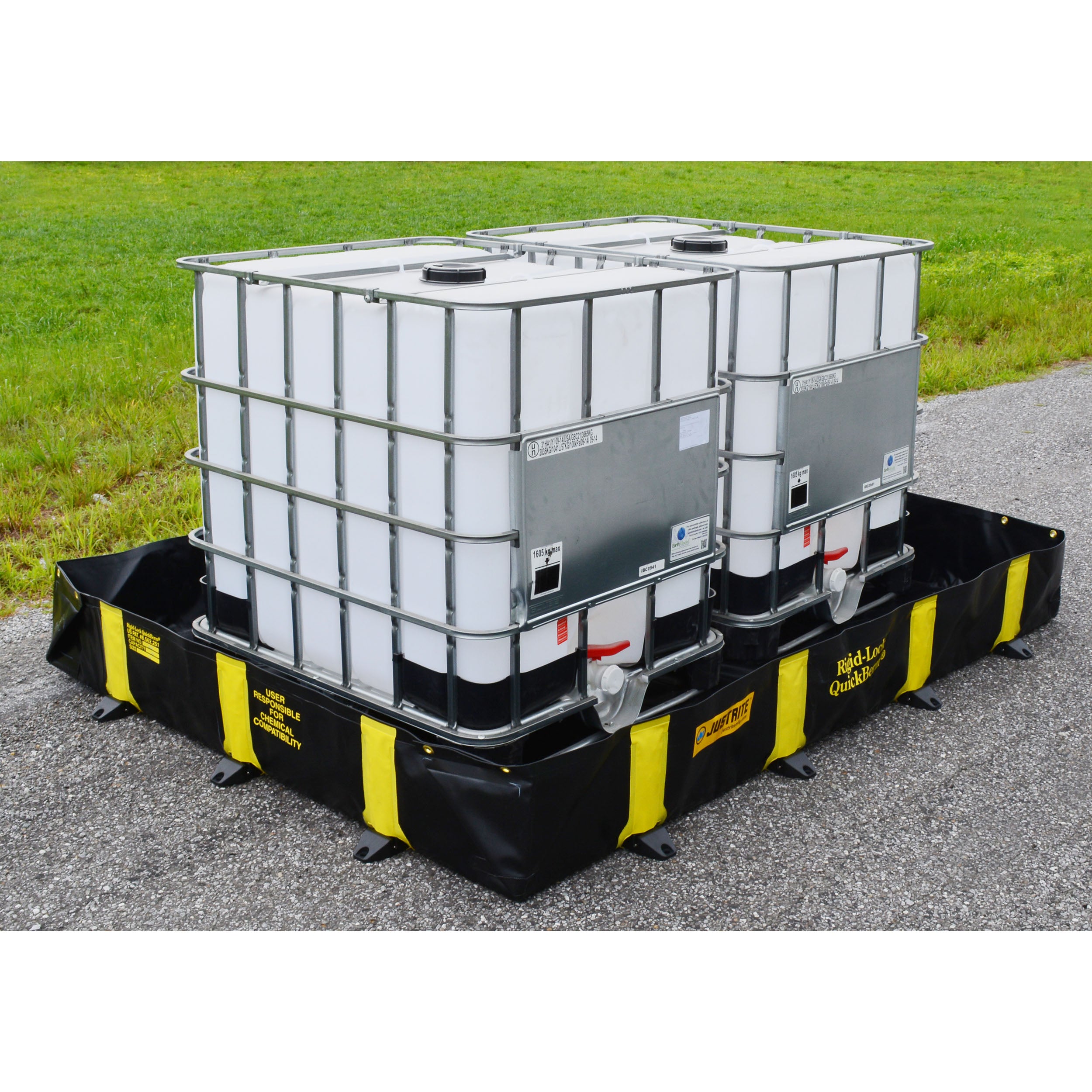 Justrite Rigid-Lock Quickberm®