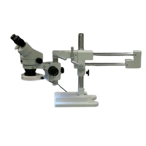 Amscope SM-4B-80S 7X - 45X Zoom Magnification Circuit Inspection Stereo Microscope with 80 LED Light New