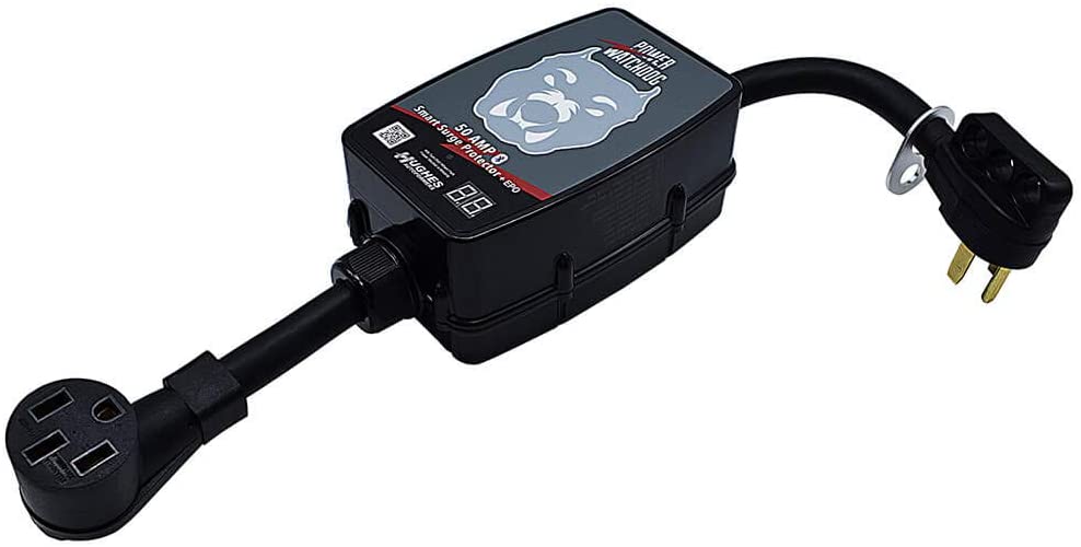 Hughes Autoformers PWD50-EPO Power Watchdog 50 Amp Smart Bluetooth Surge Protector With Auto Shutoff Portable New