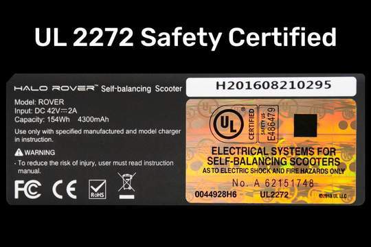 Halo Rover X Electric Hoverboard Bluetooth 8.5