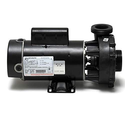 Waterway Hi-Flo Side Discharge 1-1/2HP Dual-Speed Spa Pump, 115V 3420610-10