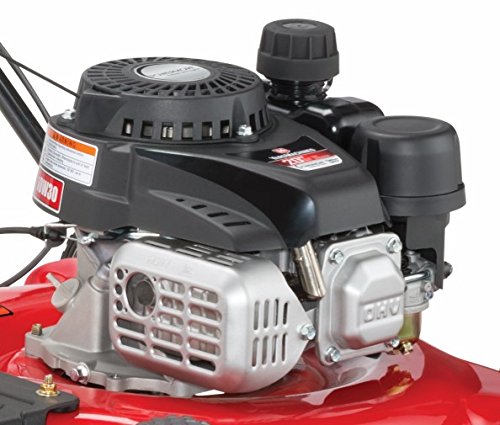 Yard Machines 132cc 20-Inch Push Gas Lawn Mower - Mower for Small to Medium Sized Yards - Adjustable Cutting Heights, Red