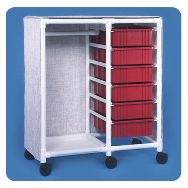 IPU Garment Rack with Bins