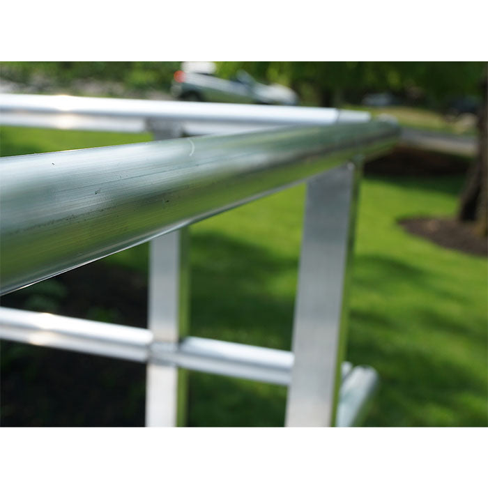 National Ramp Liberty Solid Surface Aluminum Wheelchair Ramp with Handrails