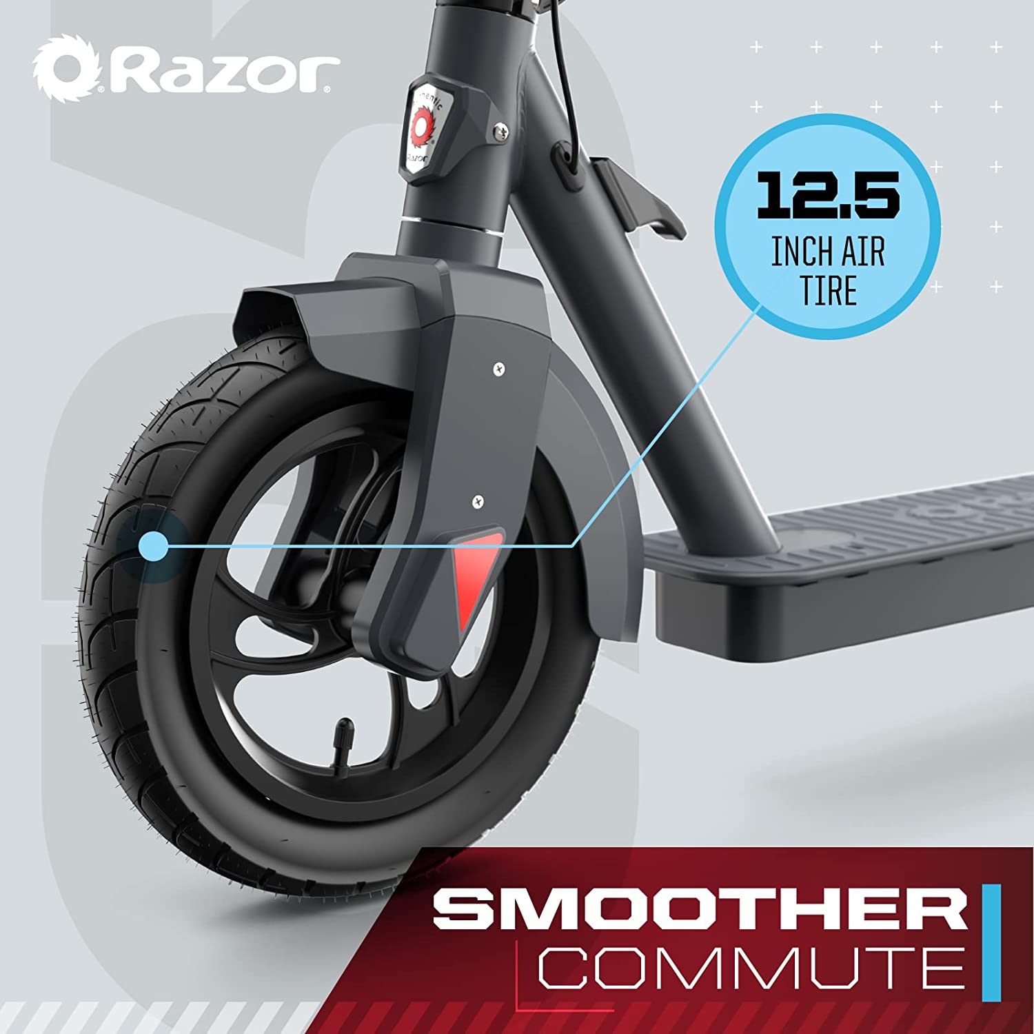Razor C25 Commuter Folding Design Up to 18 mph and 18-mile range Electric Scooter New