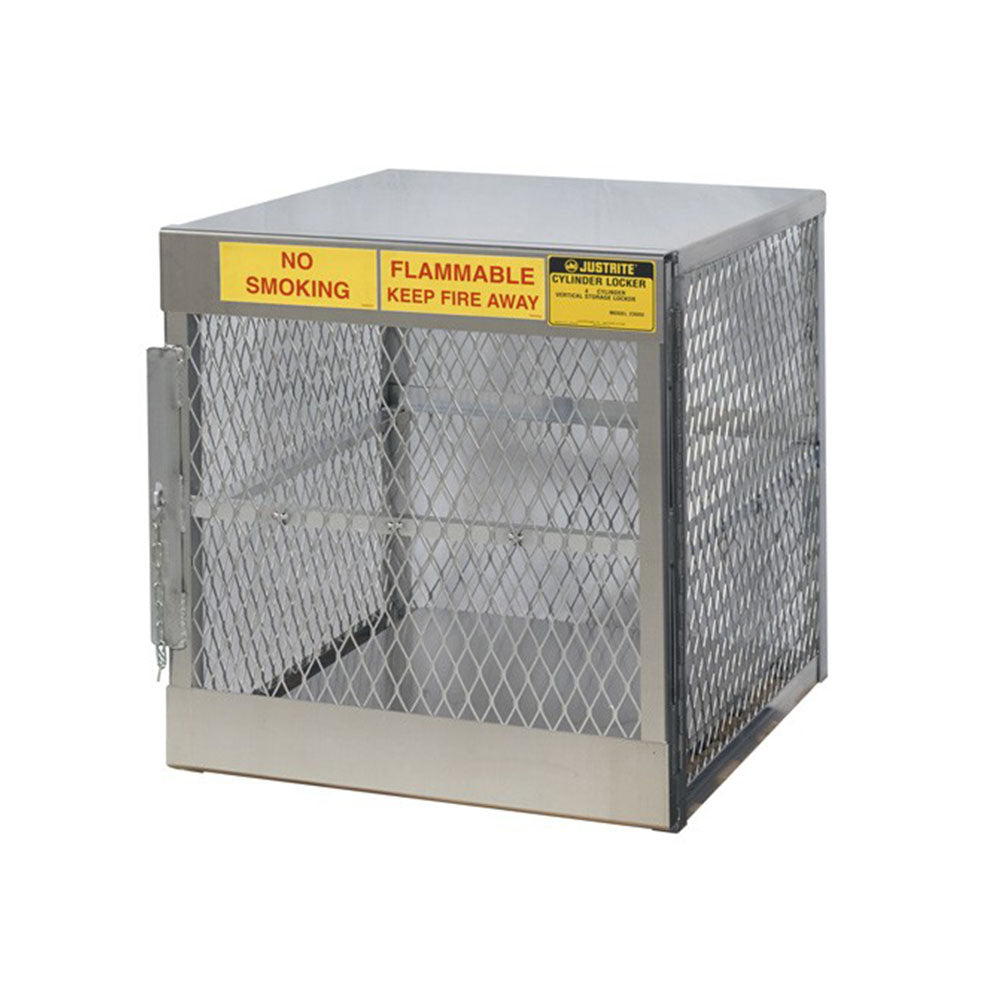 Justrite LPG Cylinder Capacity, Gas Cylinder Cabinet Locker