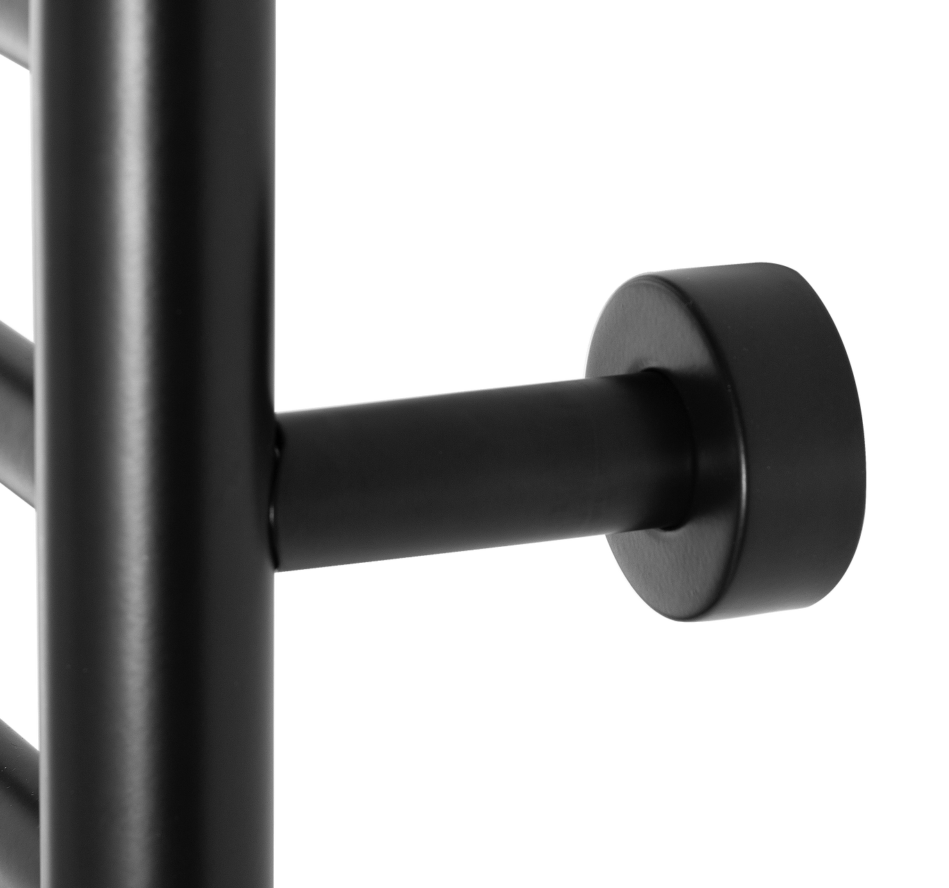 WarmlyYours TW-F10KS-HP Infinity Dual Connection 10 Bar Towel Warmer in Matte Black New