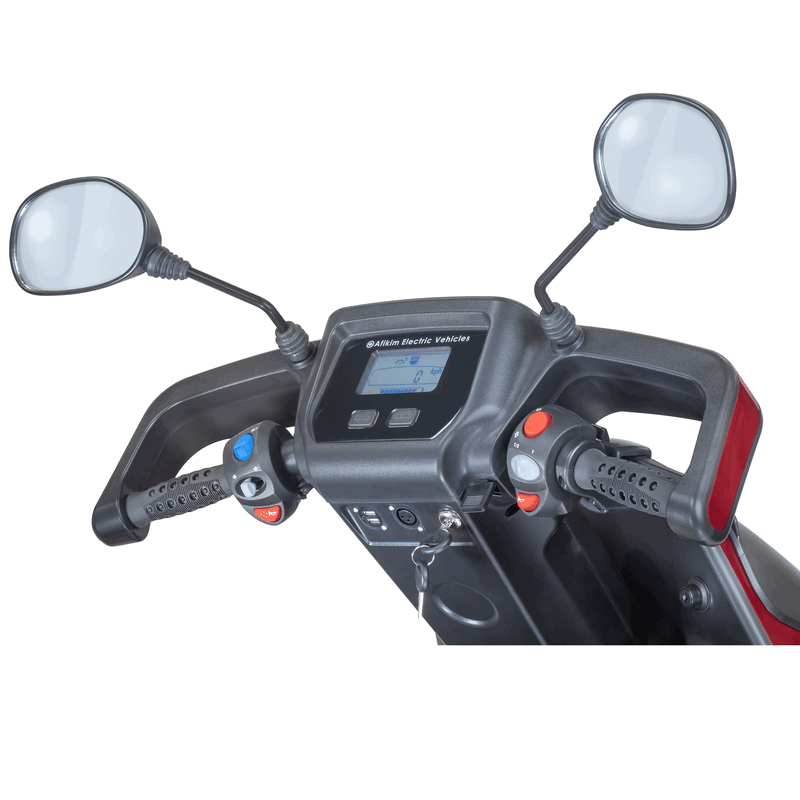 Afikim Afiscooter S4 4-Wheel Electric Mobility Scooter Blue New