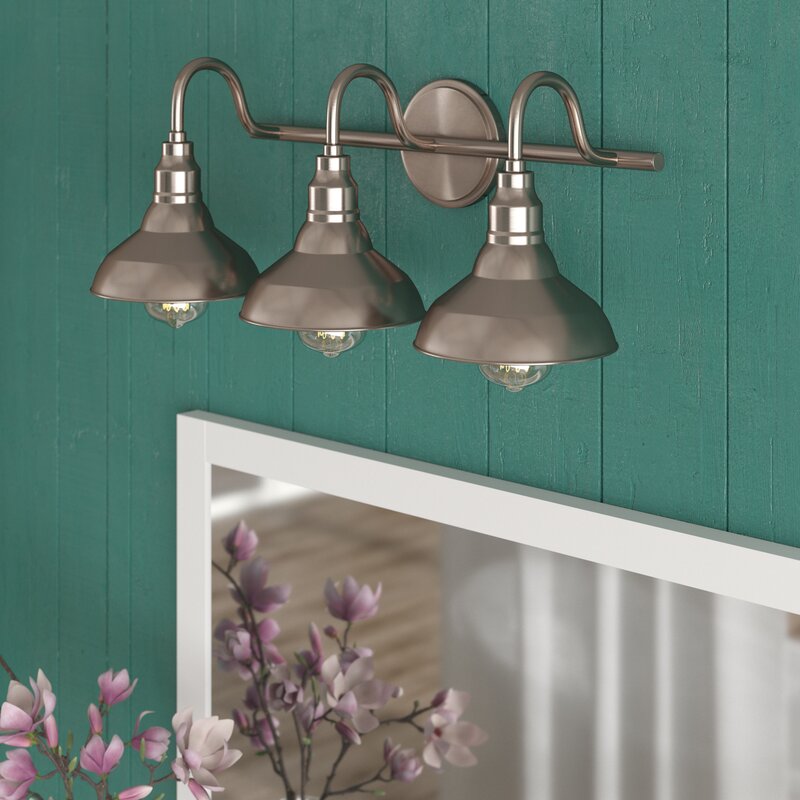 Brummett 3-Light Dimmable Vanity Light