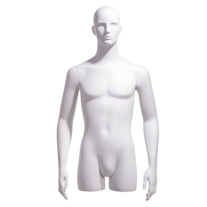 Econco Male 3/4 Form, Abstract Head, Arms at Side