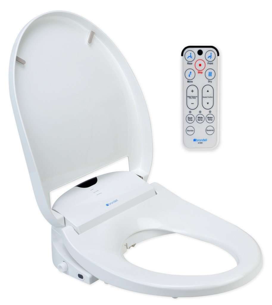 Brondell S1000-EW Swash 1000 Advanced Bidet Elongated Open Box (Unused)