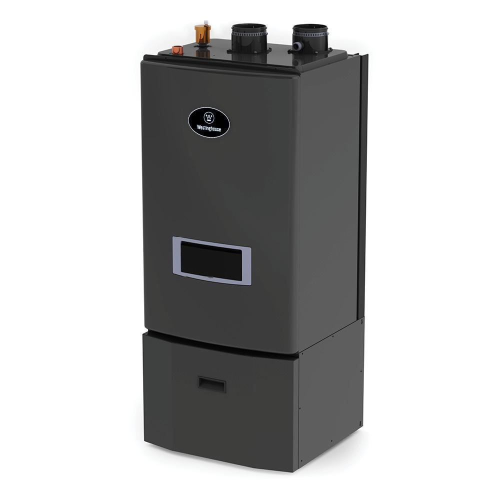 Westinghouse WBRUCLP140F Condensing 96% 140,000 BTU Input Combination Liquid Propane Floor-Mount Space Heating Boiler/Water Heater New