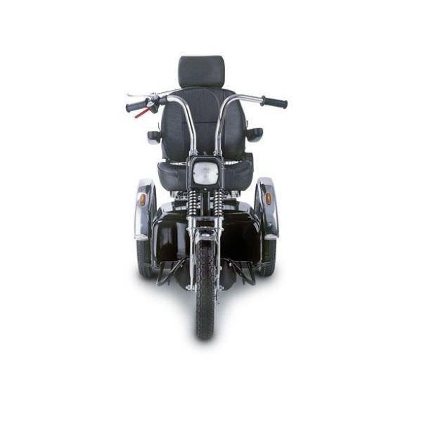 Afikim Afiscooter SE 3-Wheel Electric Mobility Scooter Black & Chrome New