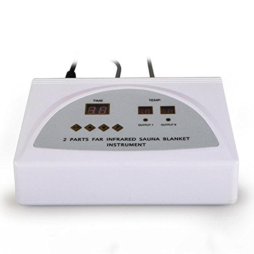 Binglinghua® Sauna Blanket Heating Automatic Sleep Weight Lose Detox Steam Blanket (gray)