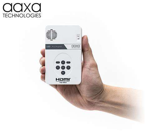 AAXA LED Pico Pocket Micro Mini Projector 25 Lumens New