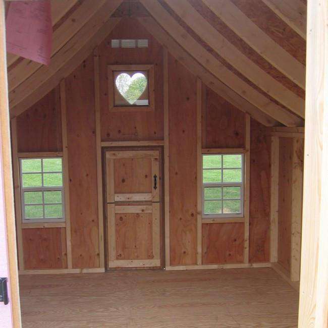 Little Cottage Company 8 ft. x 12 ft. Gingerbread Wood Playhouse DIY Kit New