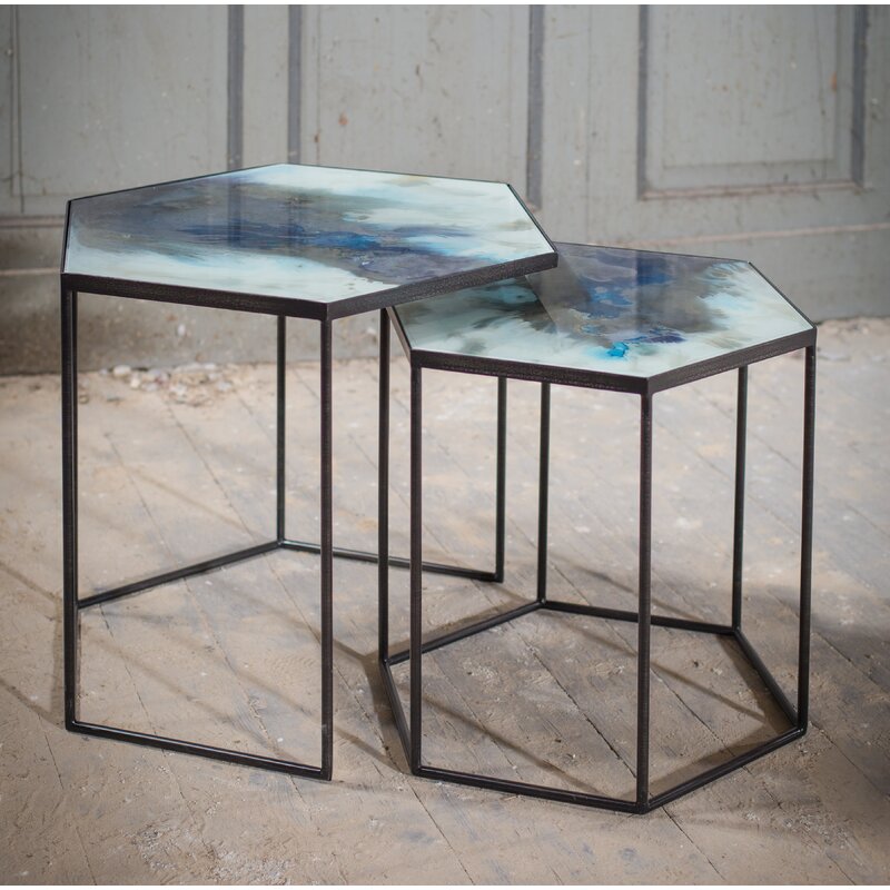 Organic 2 Piece Nesting Tables
