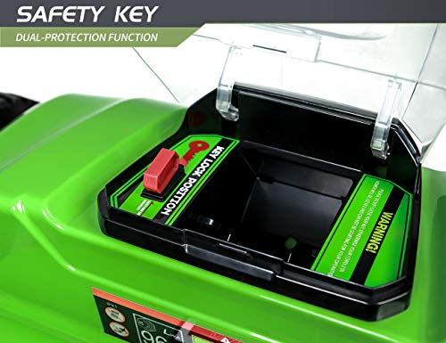 Wild Edge 16-Inch 40V Lithium-Ion Cordless Reel Lawn Mower, 2.0 AH Battery and Charger Included, 2021 Upgrade Version