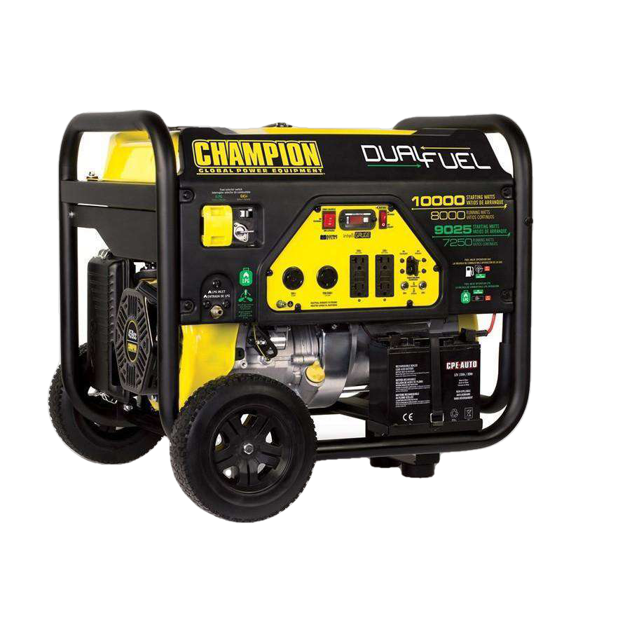 Champion 100297 8000W/10000W Electric Start Dual Fuel Generator Manufacturer RFB