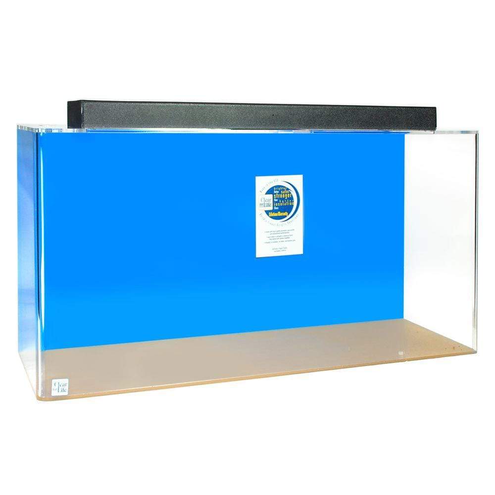 Clear for Life Rectangle 30 Gallon Acrylic Aquarium  - Fresh or Saltwater