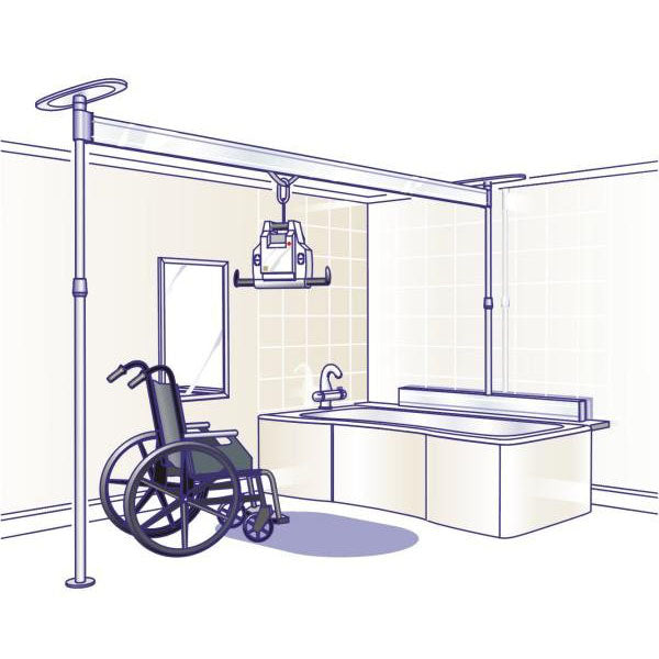 EasyTrack 2 Post System with Tub Bracket