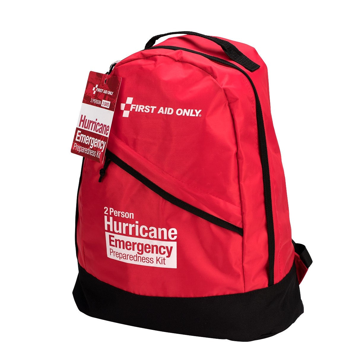 First Aid Only 2 Person Emergency Preparedness Hurricane Backpack (2 per order)