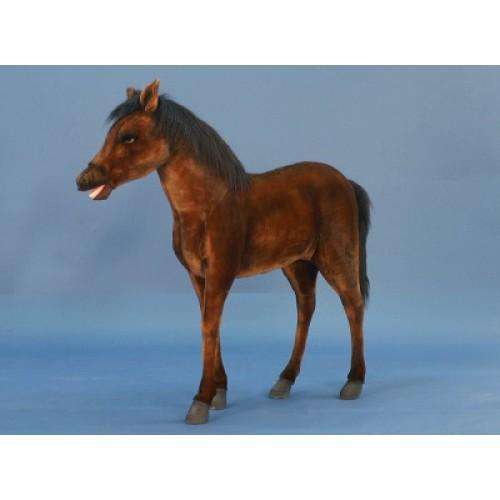 Hansa Creations 5448 Realistic Thoroughbred Foal 39 Inch Stuffed Animal Toy New