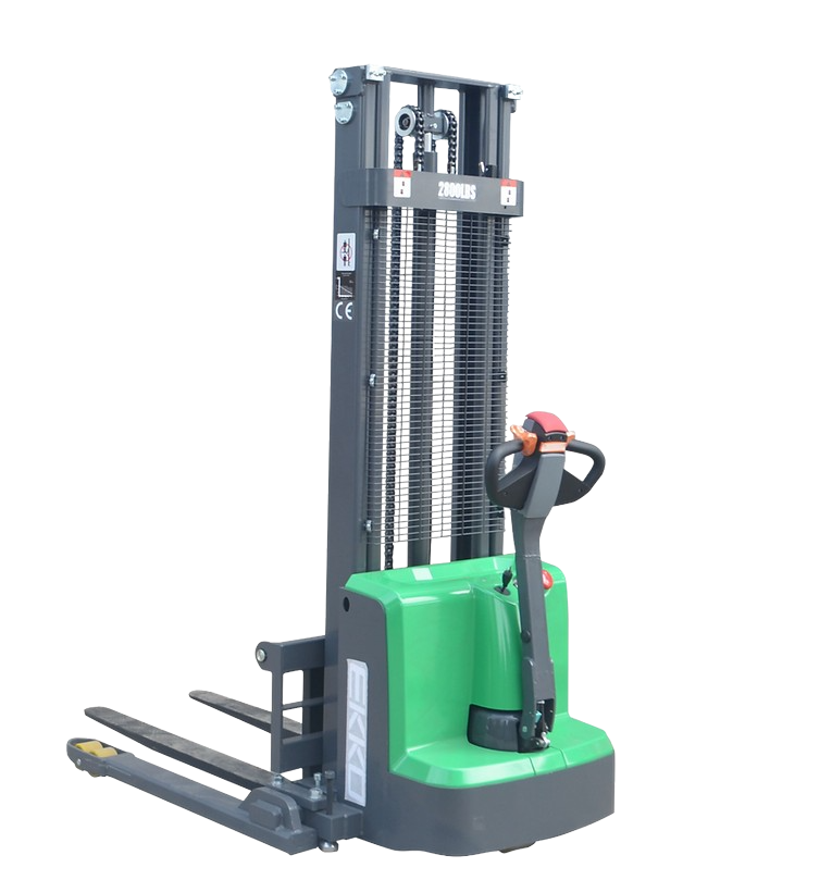 Ekko EB13E-138LI Full Powered Straddle Stacker 138