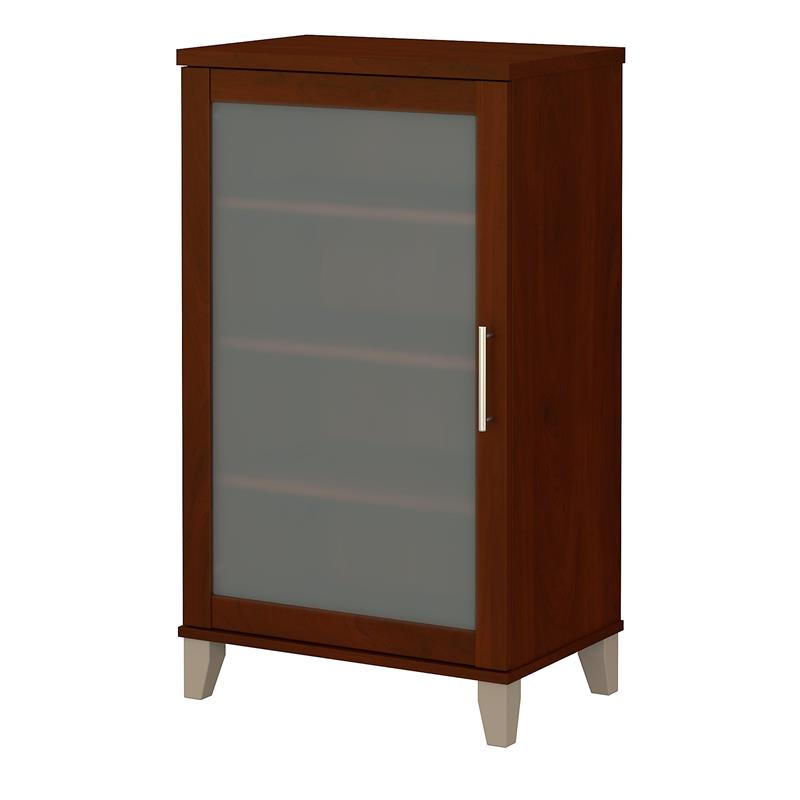Media Storage Cabinet in Hansen Cherry