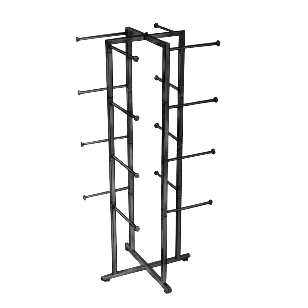 Econoco Folding Lingerie Tower-Square Tubing w/ Round Tubing Arms